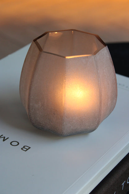 ONYX TEALIGHT | BOMBYXX | FROSTED