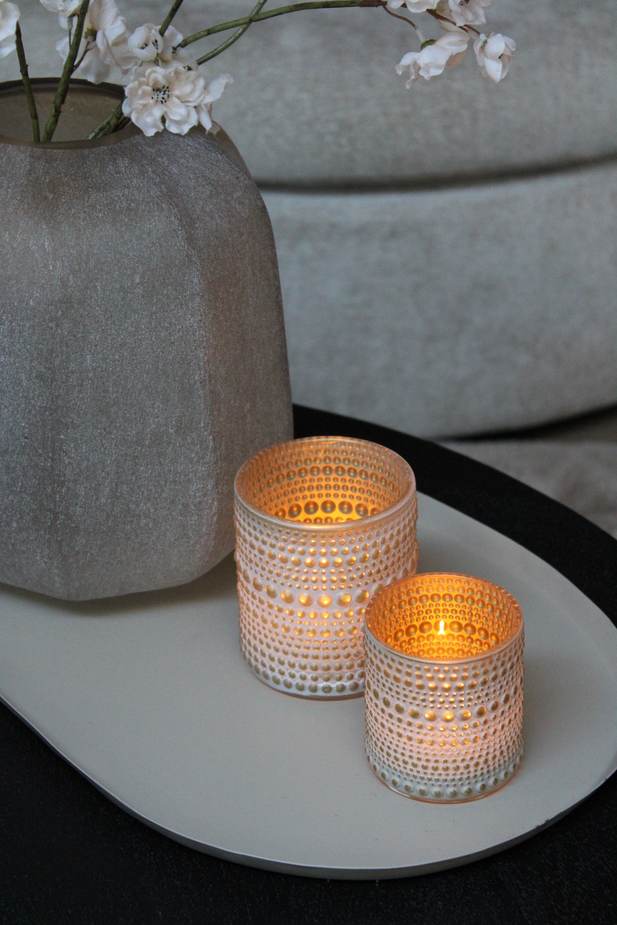 WAXINEHOUDER NELLE | BEIGE | 3 FORMATEN