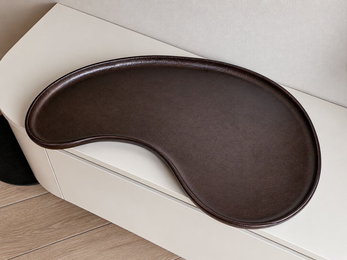 KIDNEY DIENBLAD | BRUIN/BRONZE | 52 CM | STEEN