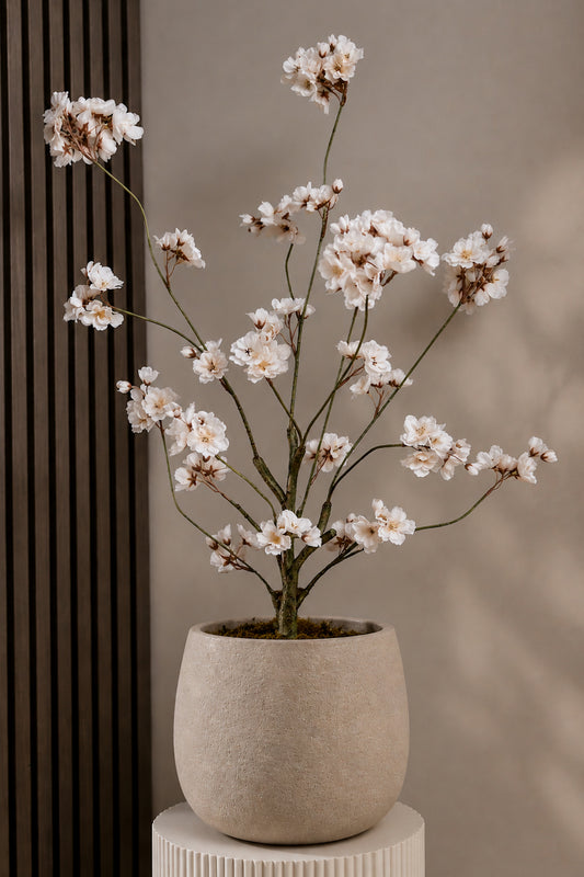 BLOESEMBOOM | BEIGE | 90CM