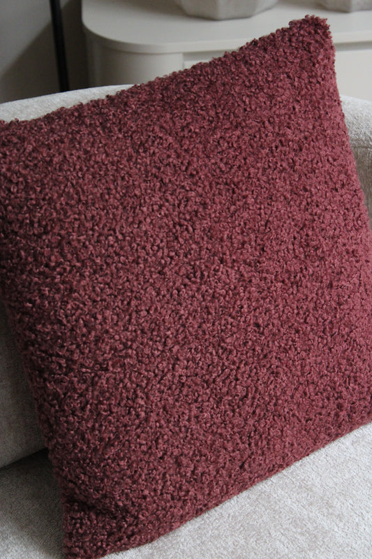 SIERKUSSEN | BURGUNDY | 45X45CM