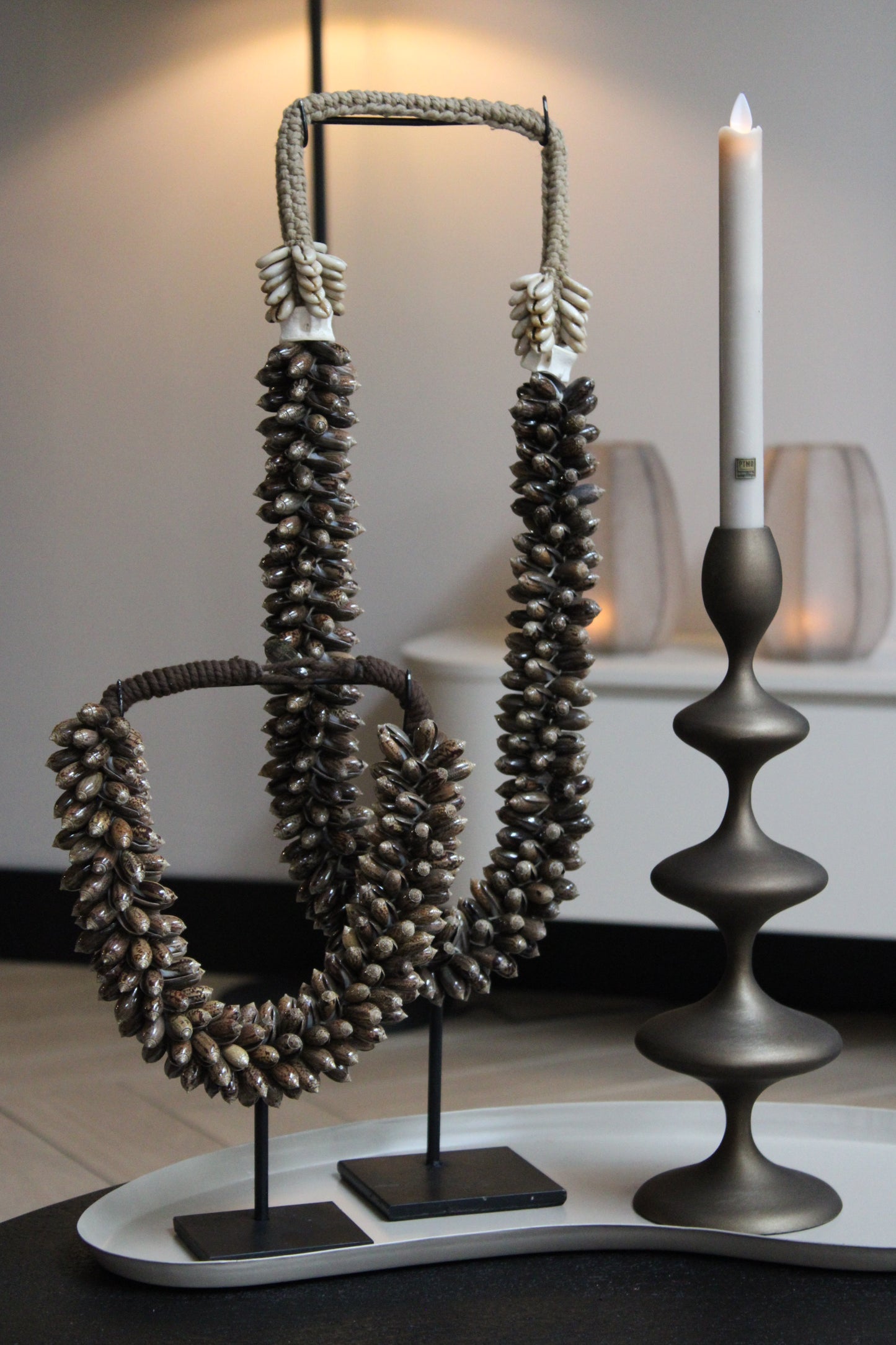 SHELPENKETTING OP STANDAARD | BRUIN