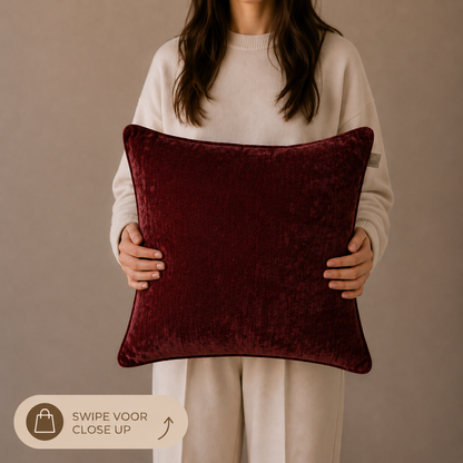 KUSSEN | BURGUNDY | VERSCHILLENDE FORMATEN