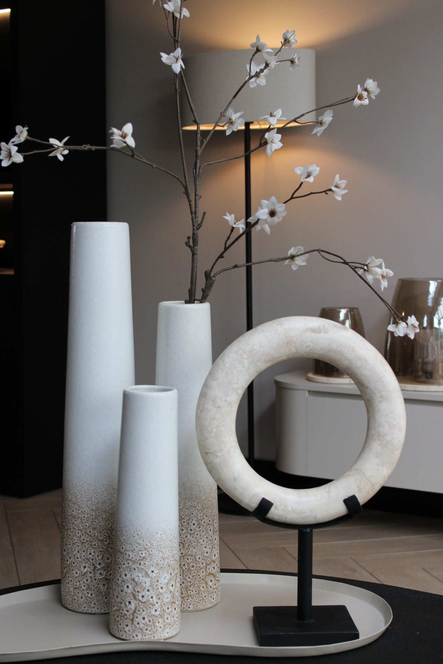 ORNAMENT MARMER | BEIGE | 25 ∅