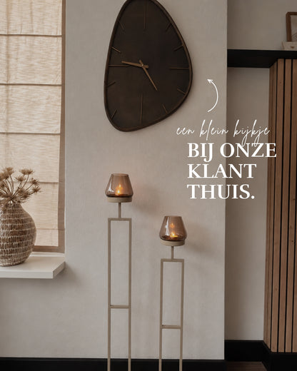 ORGANISCHE KLOK | BRONS | MIDDEL