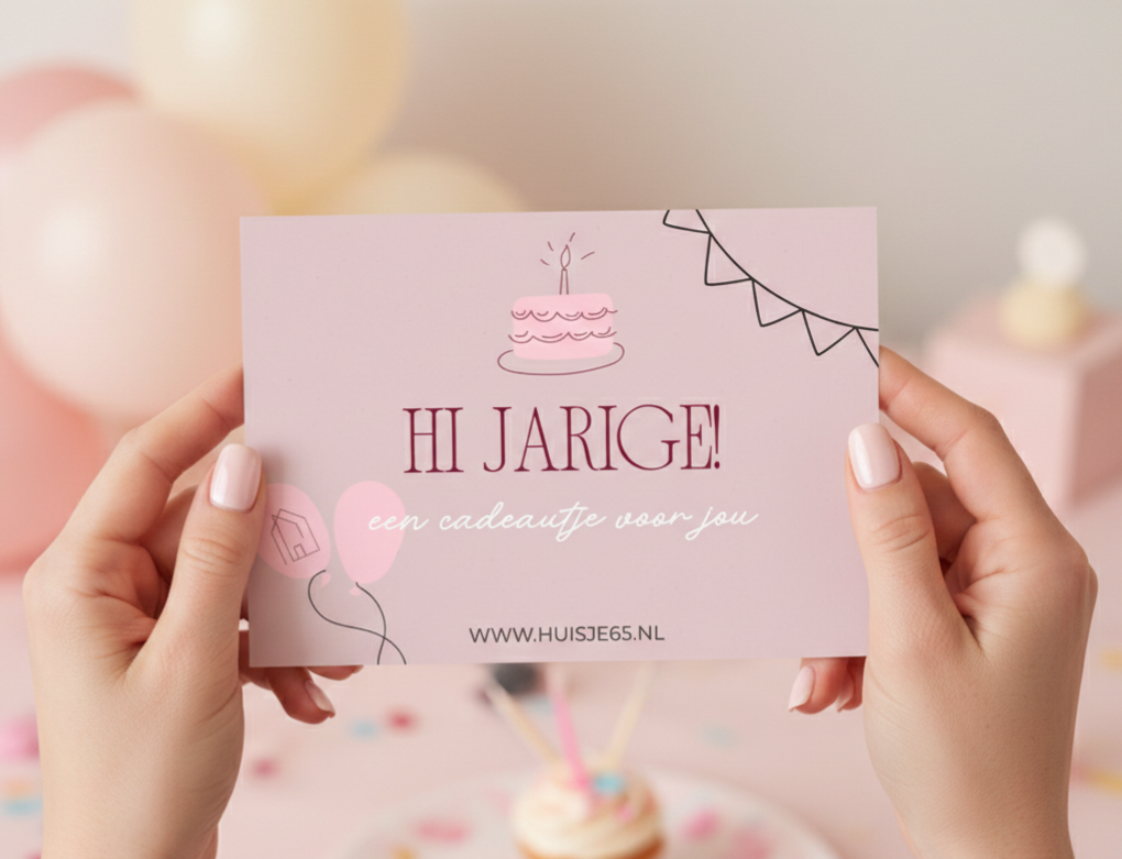 CADEAUBON VERJAARDAG