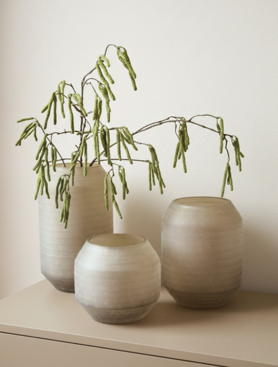 VAAS MAYRA | BEIGE | GLAS