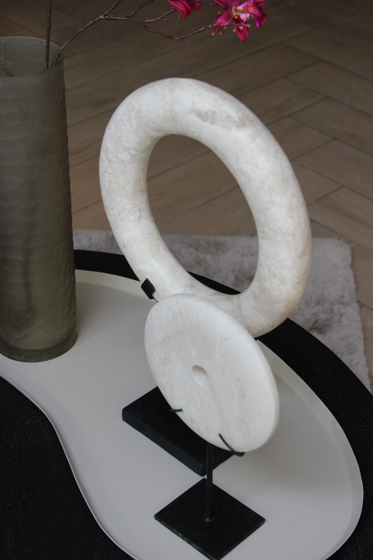 ORNAMENT MARMER | BEIGE | 25 ∅