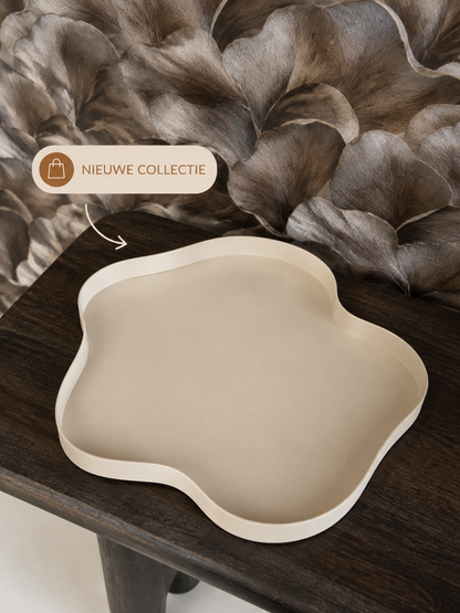 ORGANISCH DIENBLAD | BEIGE | 40CM