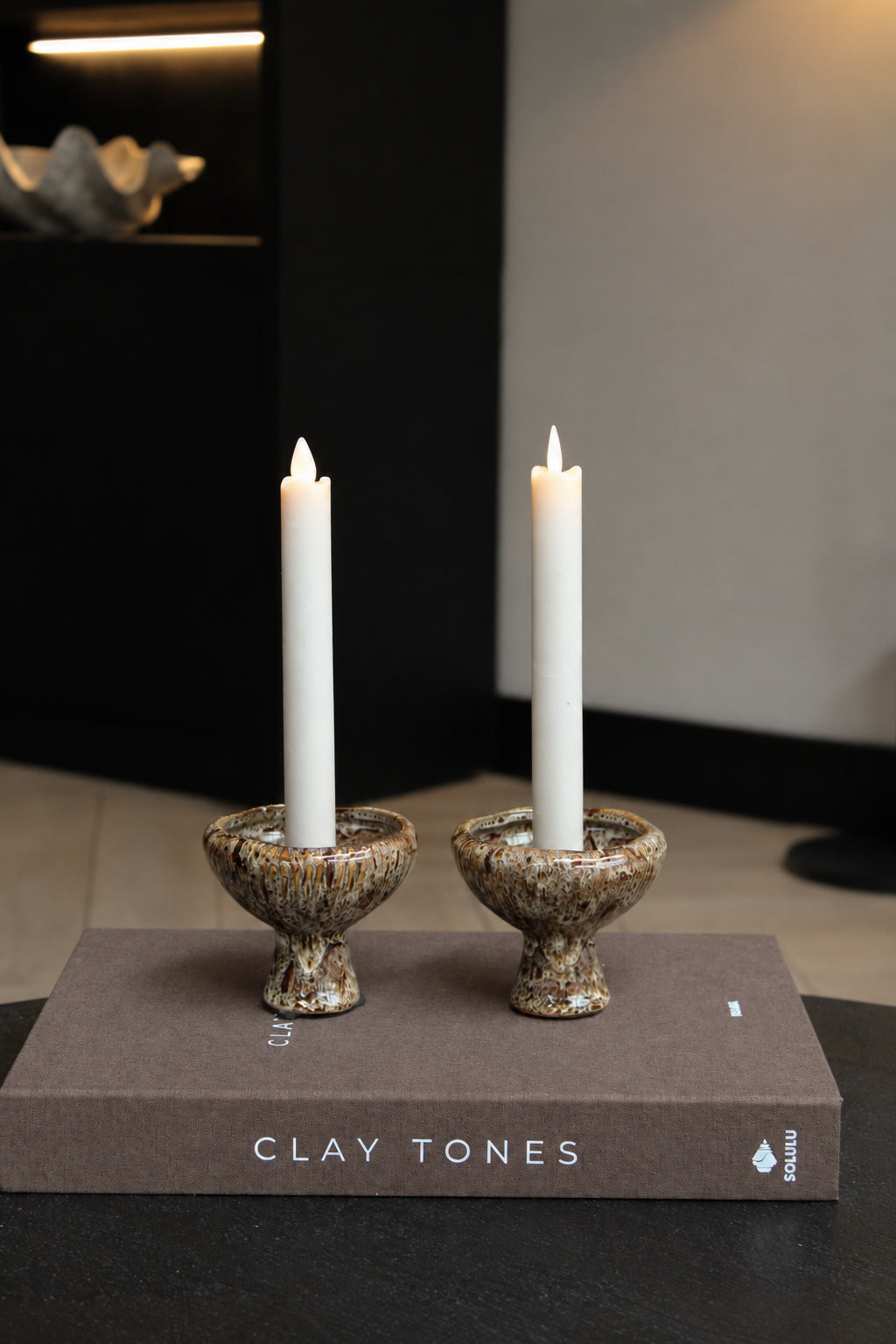 KANDELAAR | LIGHT & LIVING | BROWN