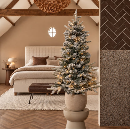 KERSTBOOM MET SNEEUW | GRIMSHAW | 2 FORMATEN