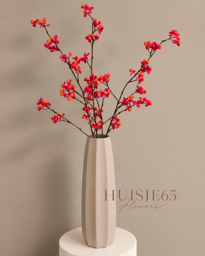 BESSENTAK | FUCHSIA / ORANJE