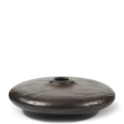 BANU CANDLE HOLDER | WALNUT | RIVIÈRA MAISON