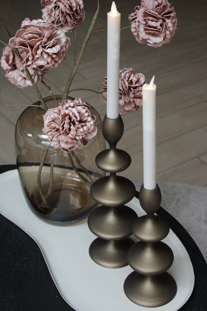 KANDELAAR BRONS | LIGHT & LIVING 2 FORMATEN