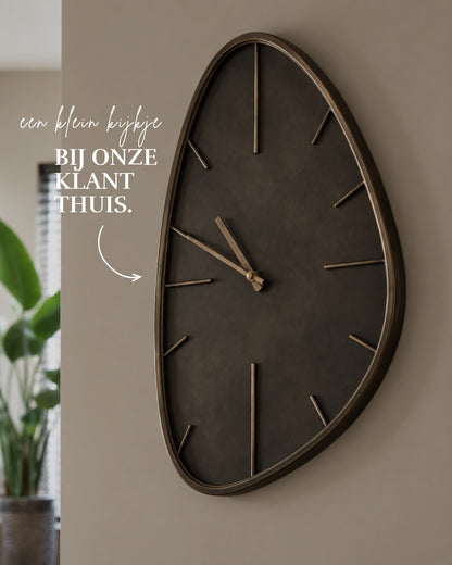 ORGANISCHE KLOK | BRONS | MIDDEL