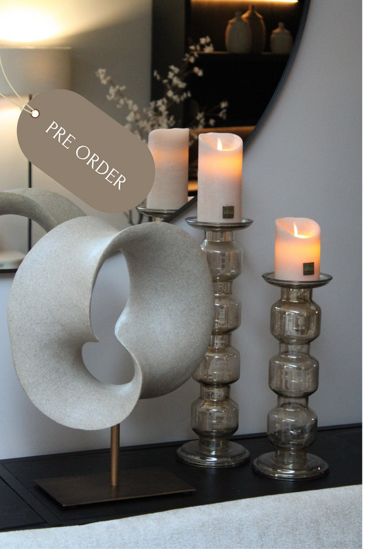 KANDELAAR LUSTER | TAUPE | PRE ORDER | 5 FORMATEN