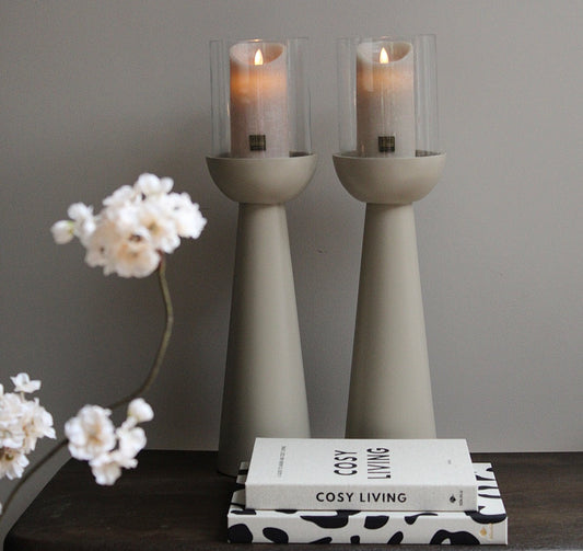 KANDELAAR AVA | TAUPE | 50CM