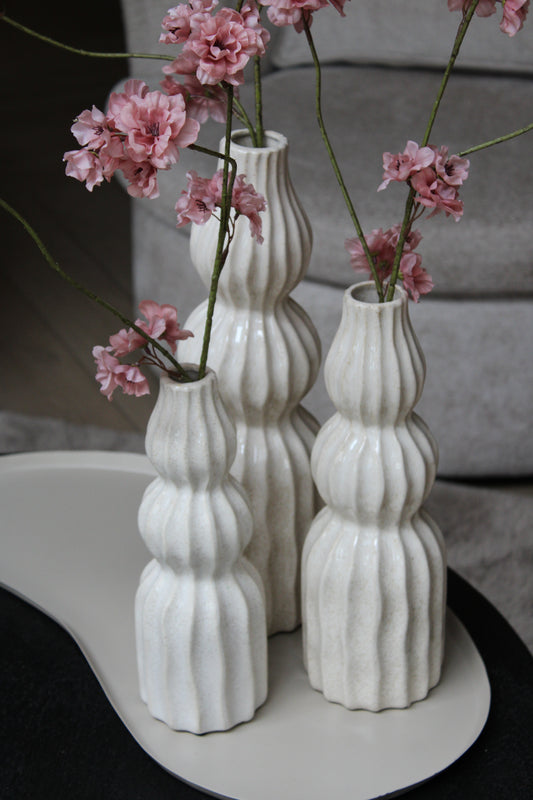 AARDEWERK VAAS | BEIGE | 3 FORMATEN