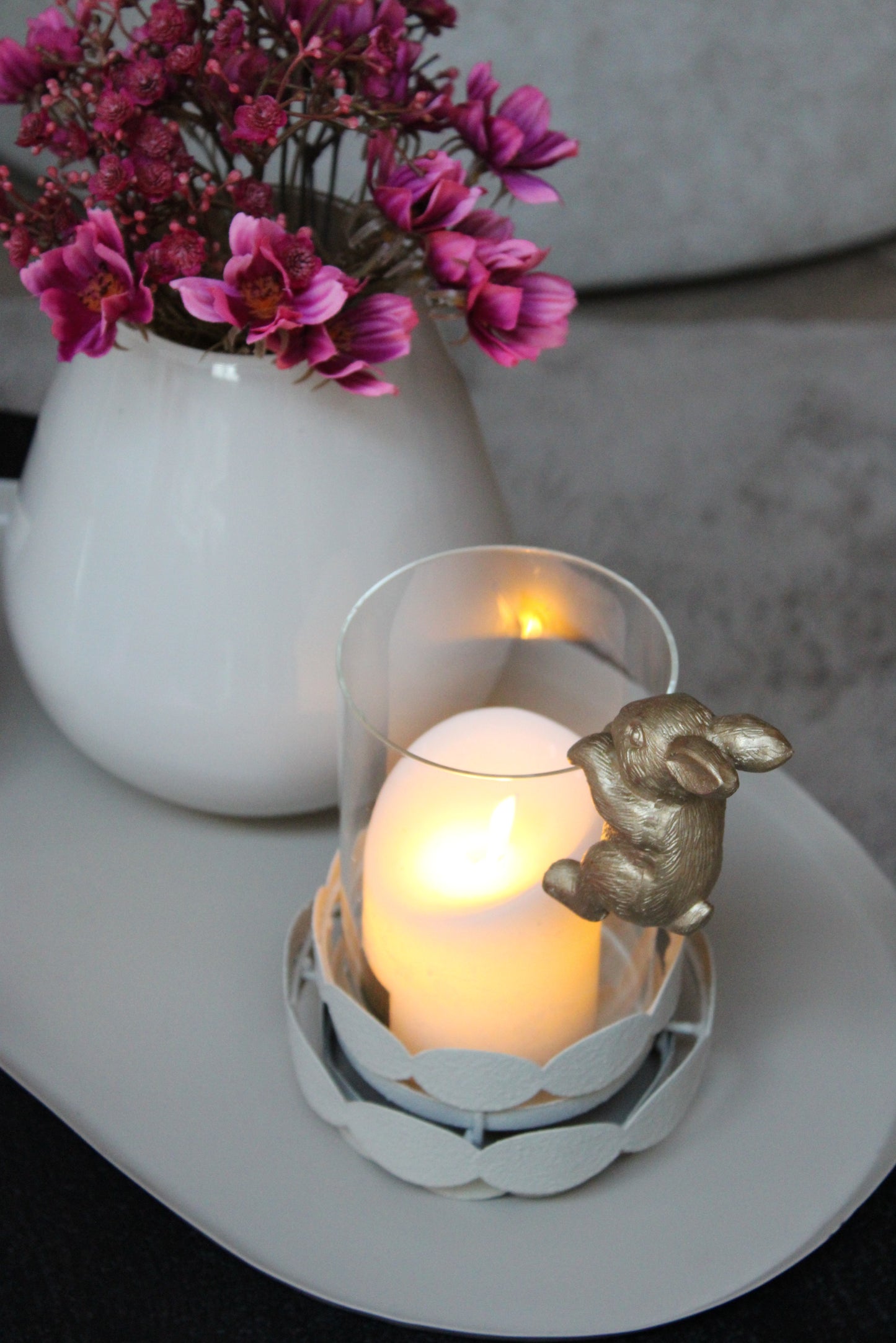 DECORATIE HANGER | KONIJN | GOUD