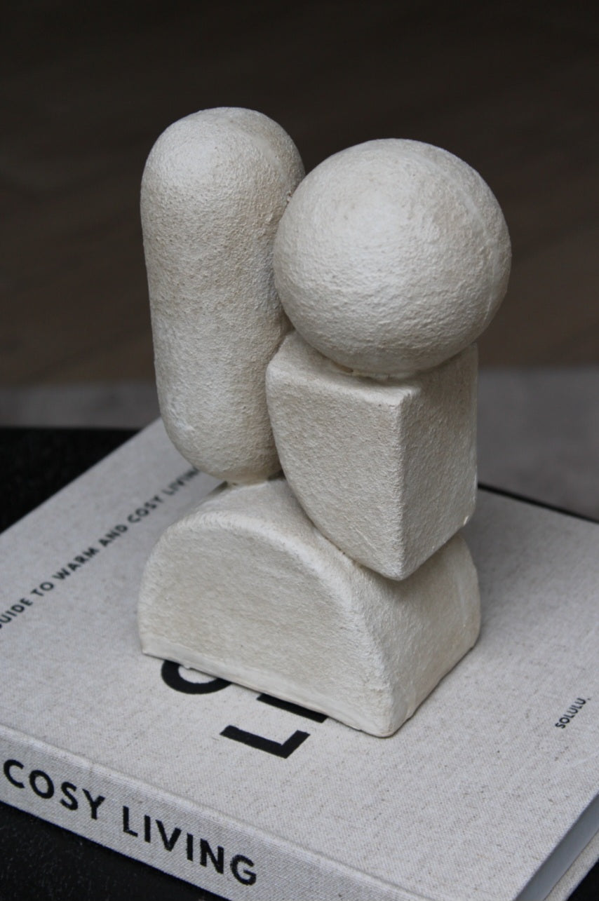 AARDEWERK ORNAMENT | BEIGE | 2 VARIANTEN