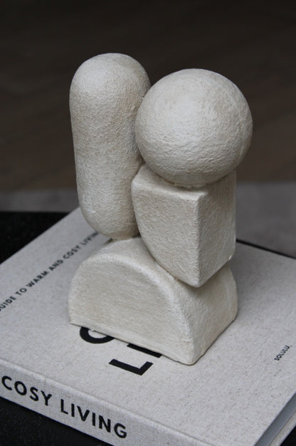 AARDEWERK ORNAMENT | BEIGE | 2 VARIANTEN