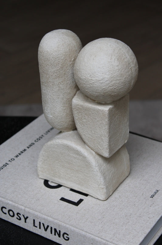 AARDEWERK ORNAMENT | BEIGE | 2 VARIANTEN