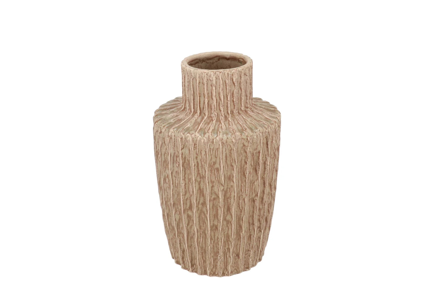 STRIPE VAAS | BROWN | 2 FORMATEN