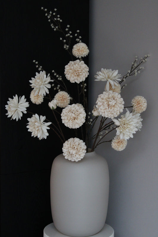 ZIJDEBOEKET | DAHLIA DREAM | BEIGE