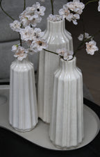 STRIPE VAAS | AARDEWERK | BEIGE