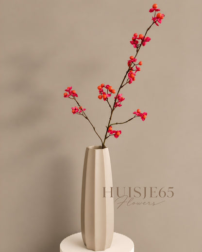 BESSENTAK | FUCHSIA / ORANJE