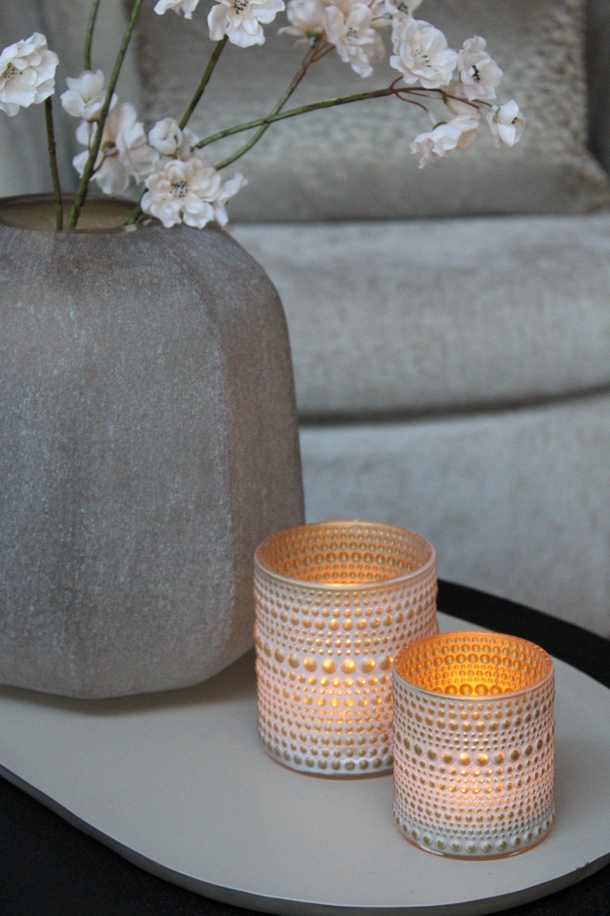 WAXINEHOUDER NELLE | BEIGE | 3 FORMATEN