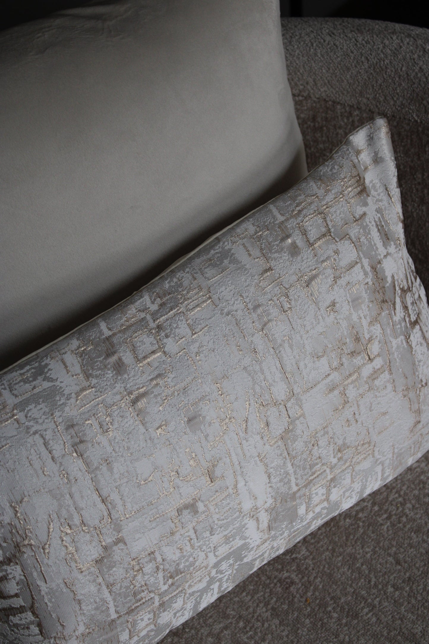KUSSENHOES CHIQUE | CHAMPAGNE | 2 FORMATEN