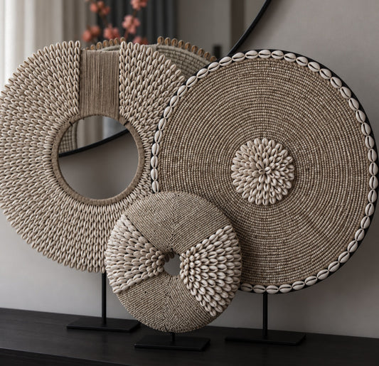 SHELL GUADELOUPE| SCHELPEN ORNAMENT | NATUREL