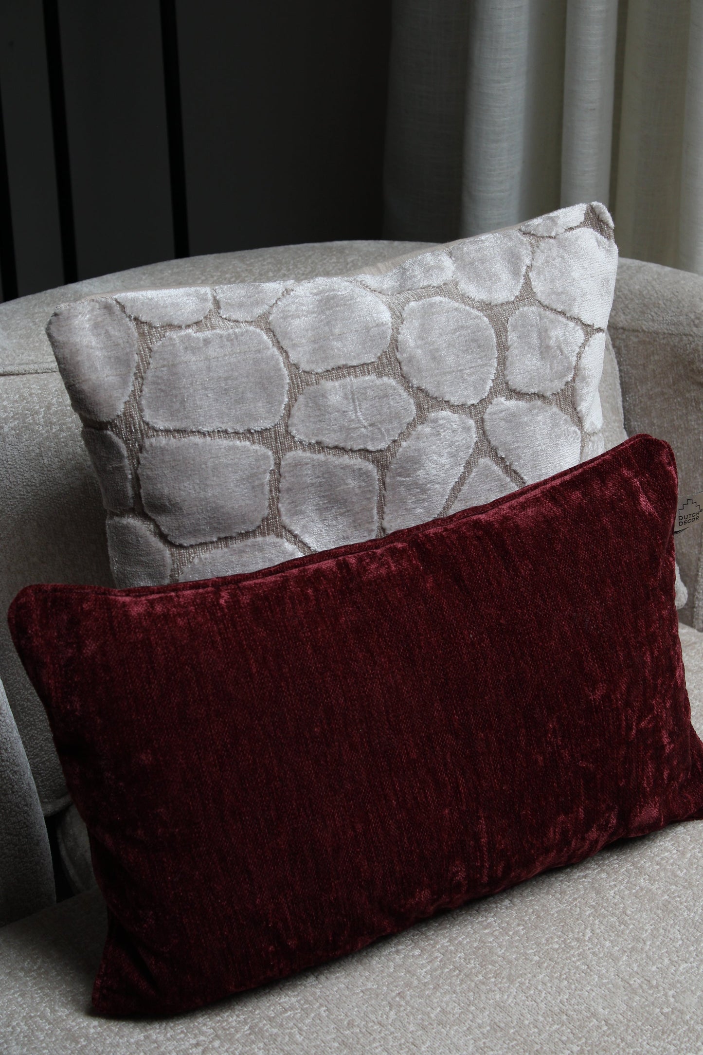 KUSSEN | BURGUNDY | VERSCHILLENDE FORMATEN
