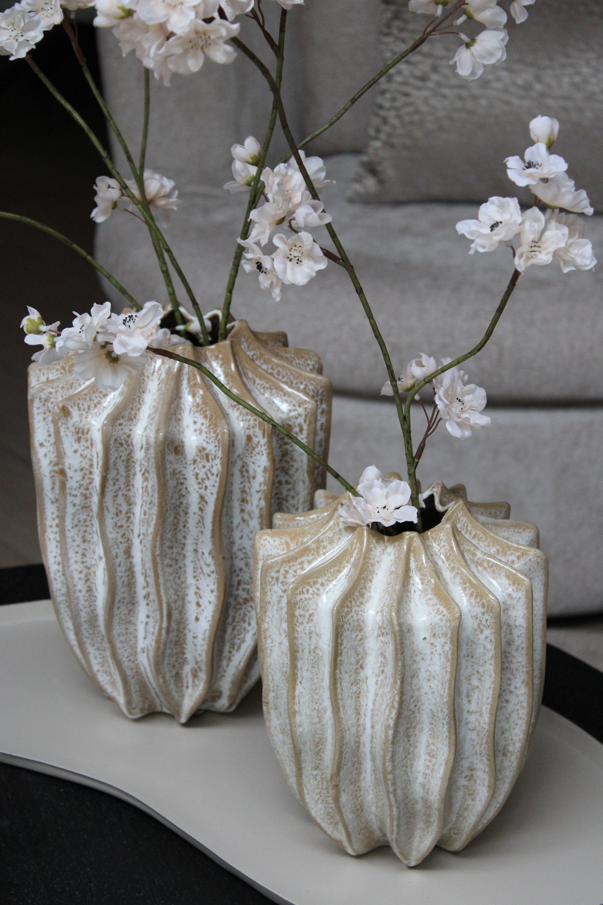 VAAS JUNA | SAND | 2 FORMATEN