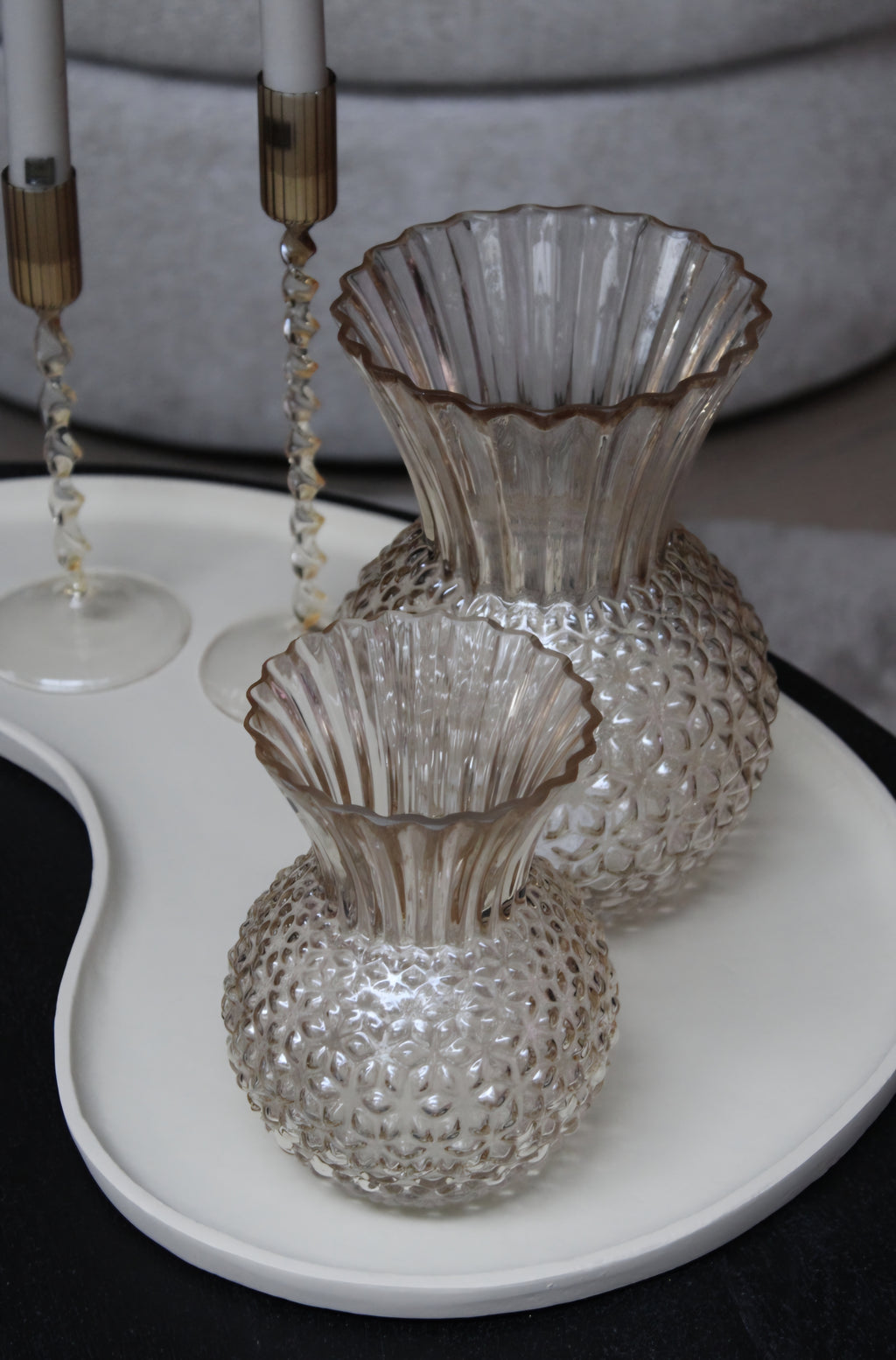 DIAMOND VAAS | LUSTER | 18CM