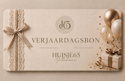 CADEAUBON VERJAARDAG