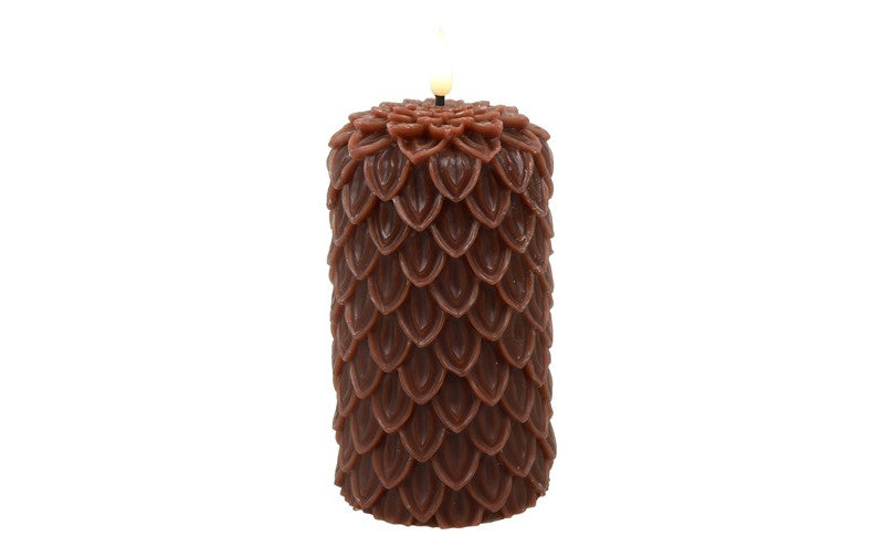 LED KAARS | DENNENAPPEL | BRUIN