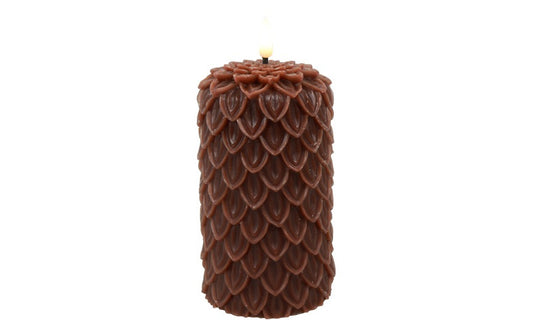LED KAARS | DENNENAPPEL | BRUIN