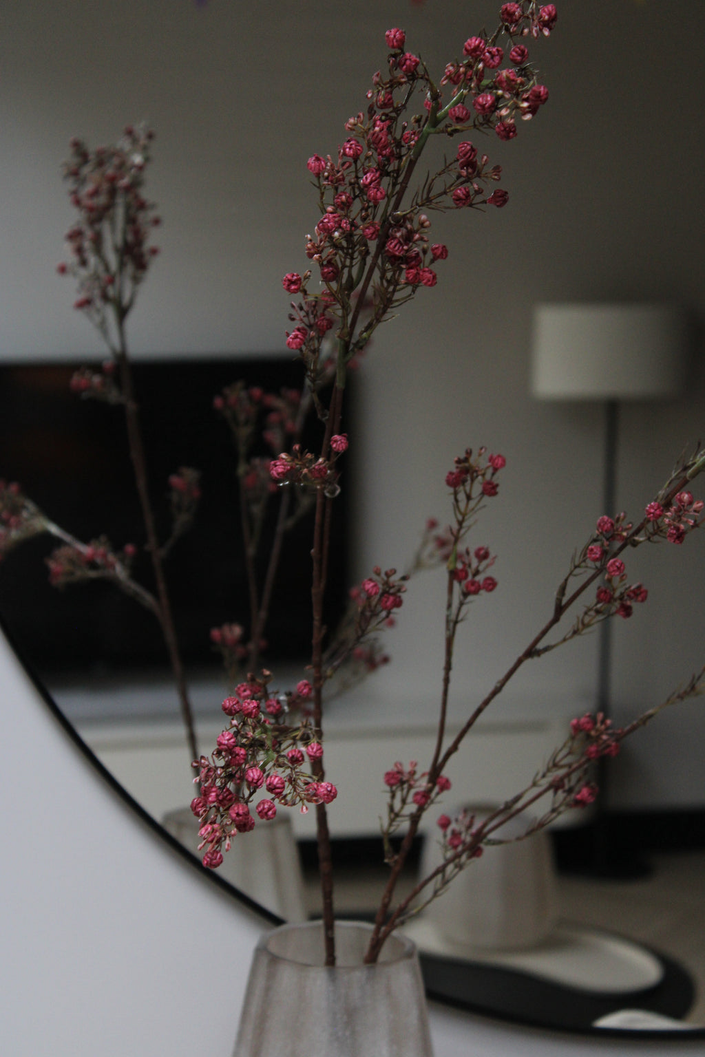 KUNSTTAK | GIPS | BURGUNDY