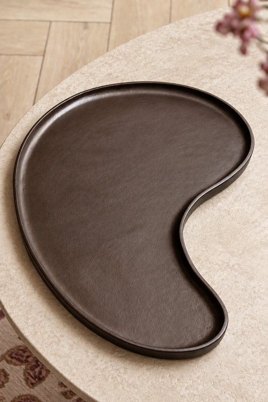 KIDNEY DIENBLAD | BRUIN/BRONZE | 52 CM | STEEN