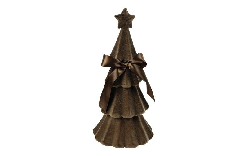 VELVET KERSTBOOM | BRUIN | 2 FORMATEN