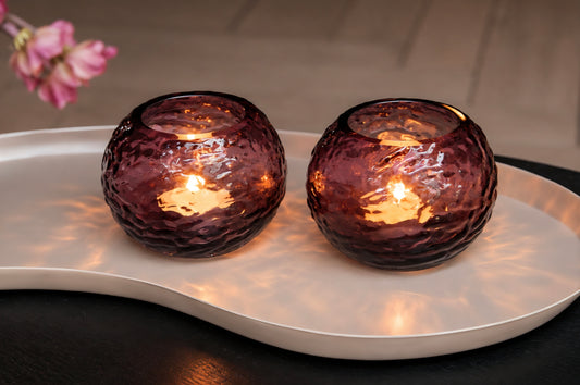 TEALIGHT | LIGHT & LIVING | BURGUNDY