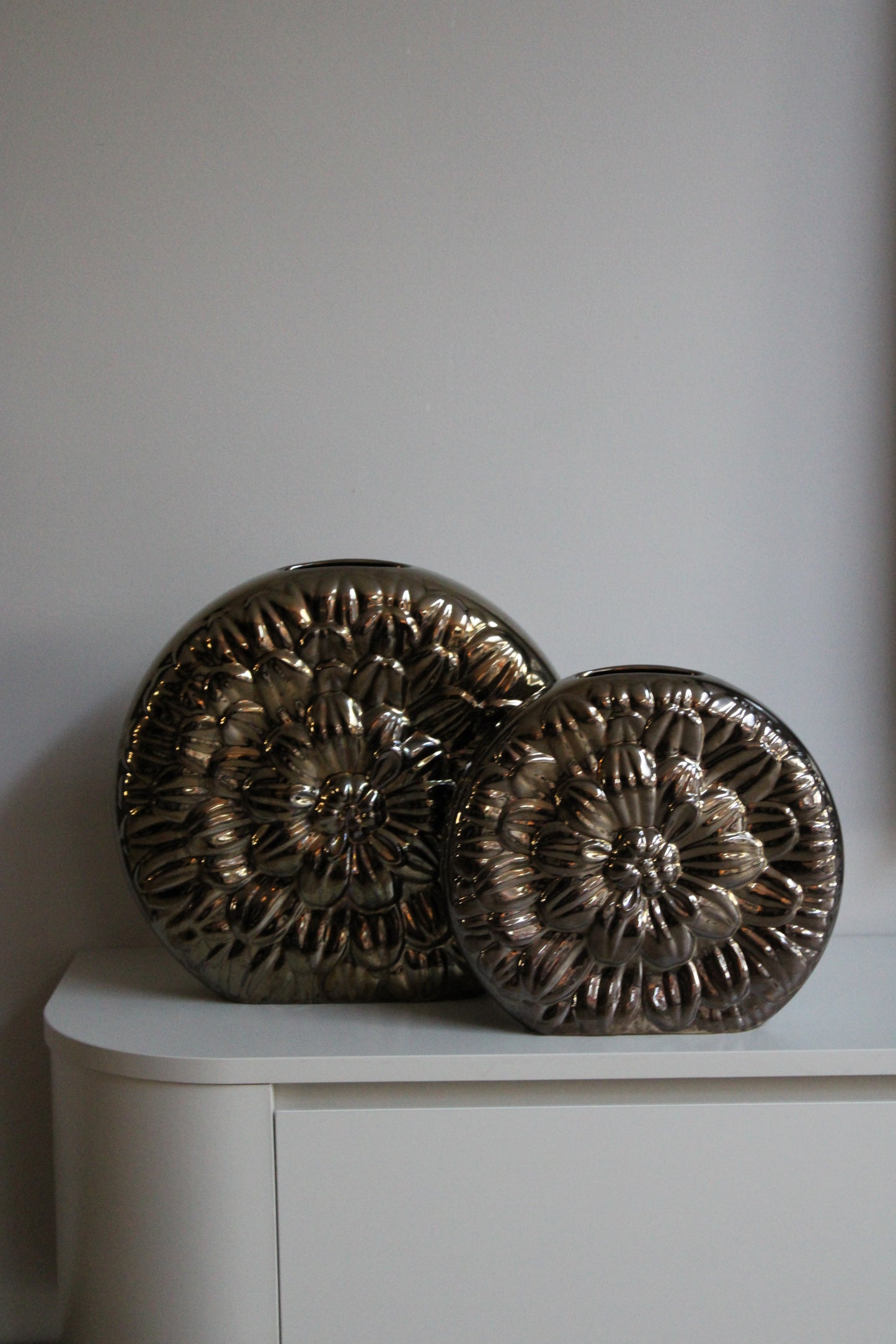 VAAS BLOEM | BRONS | 2 FORMATEN