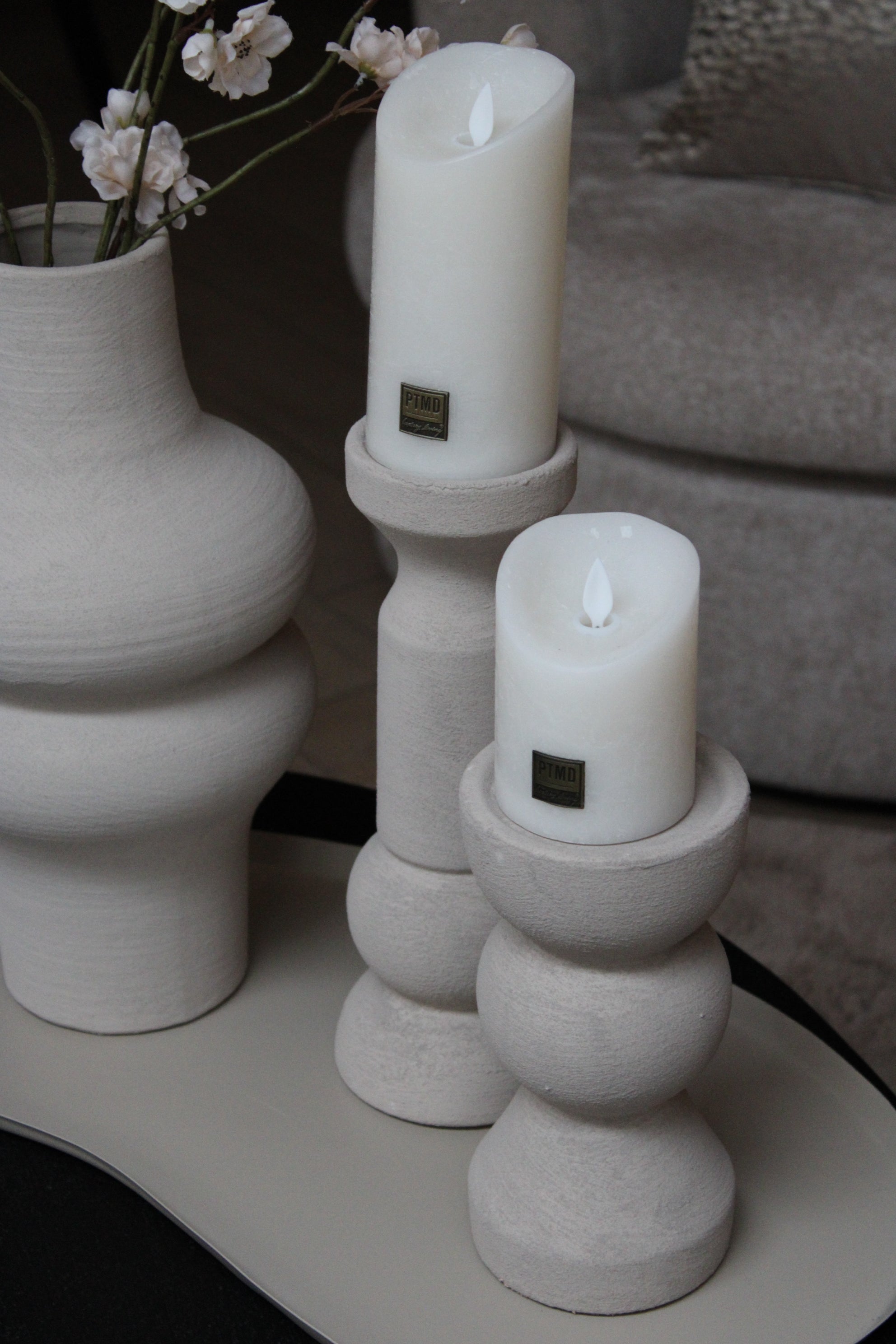 KANDELAAR | SAND | 2 FORMATEN