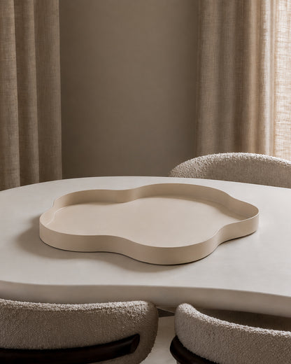 ORGANISCH DIENBLAD | BEIGE | 40CM