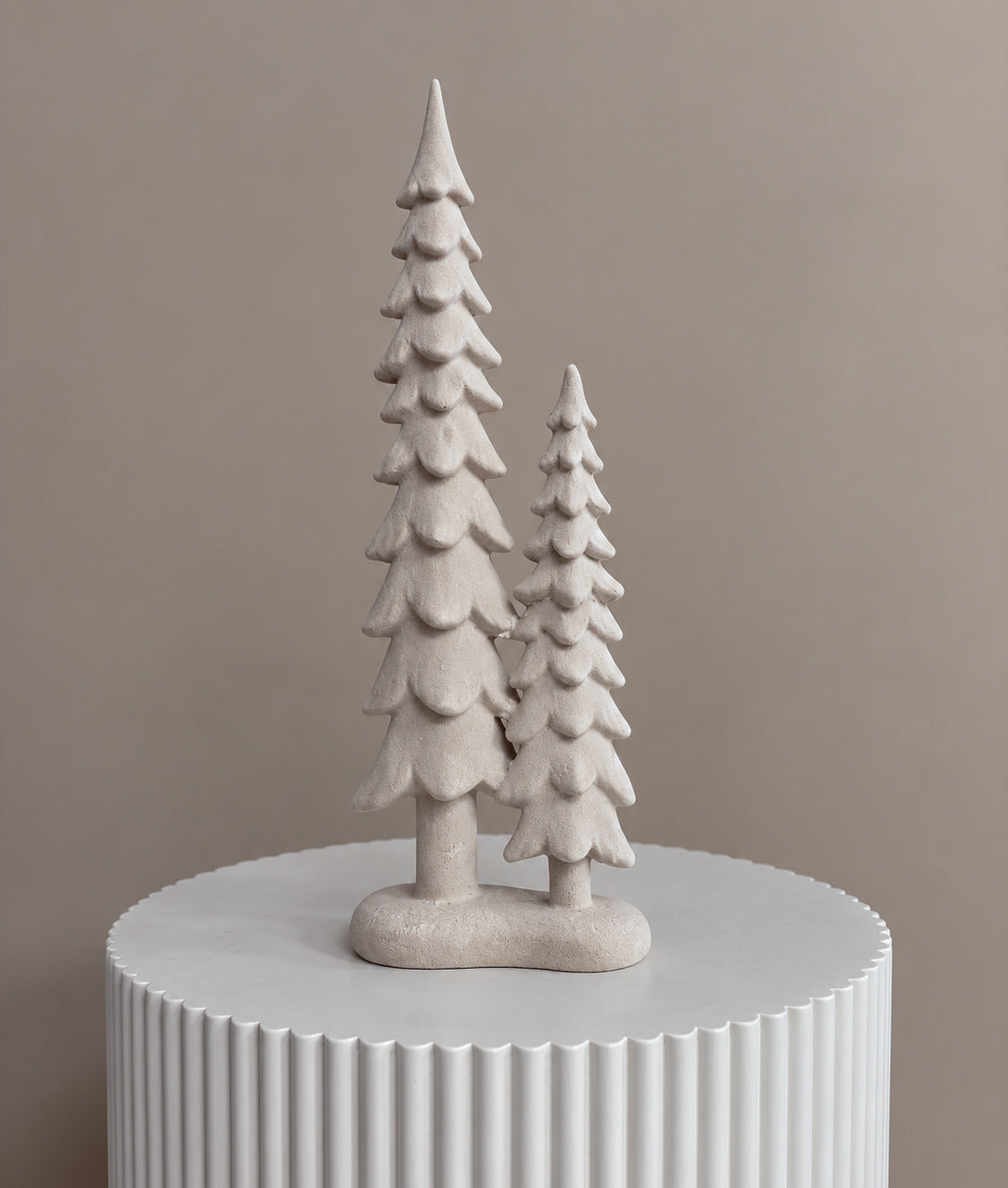 KERSTBOOM SET  | BEIGE | 25CM