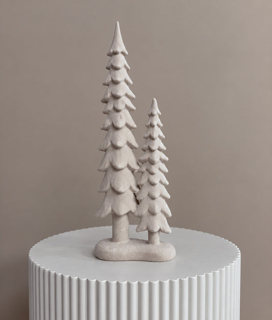 KERSTBOOM SET  | BEIGE | 25CM
