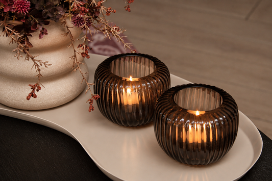 TEALIGHT | LIGHT & LIVING | BROWN