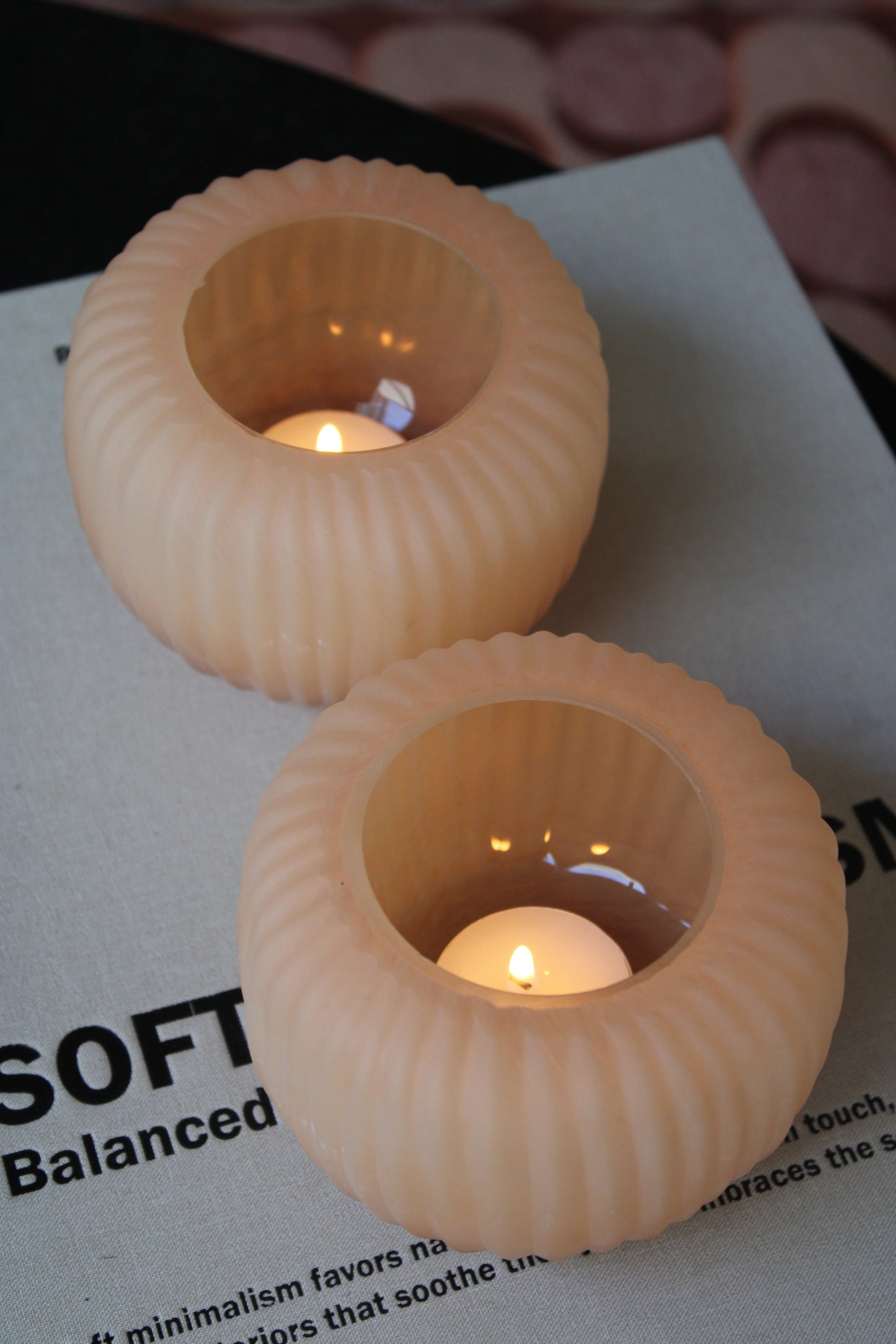 TEALIGHT | LIGHT & LIVING | LIGHT PEACH